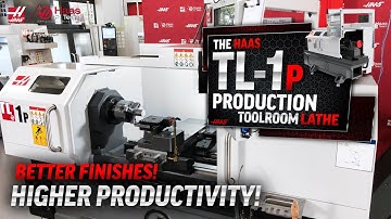Haas TL-1P - Run Production with Your Toolroom Lathe - Haas Automation, Inc.