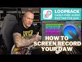 How To Screen Record &amp; Capture Only The Output Of Your DAW. The Simple Way.