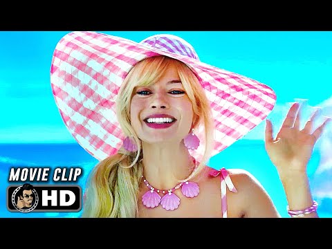 Everyone Says Hi Scene | BARBIE (2023) Margot Robbie