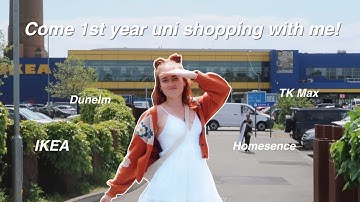 Come 1st year uni shopping with me| Annika Koster