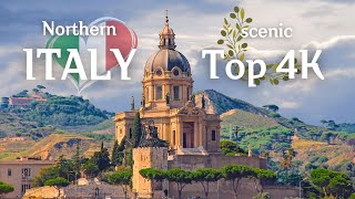 Top scenic views 4K ❋ Northern Italy