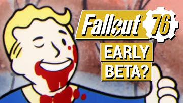 FALLOUT 76: Workshop Resources, Early B.E.T.A. Testing, and Vault 76 Locked!! (Bethesda Tweets)