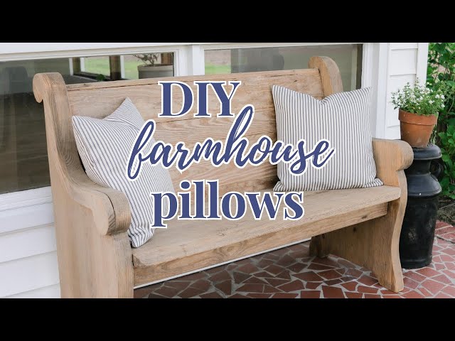 DIY Fall Pillows [for under $5] - This is our Bliss