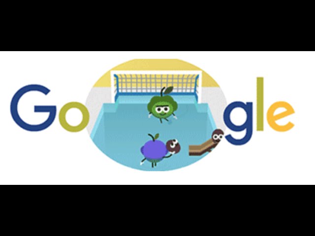 2016 Doodle Fruit Games: Apple Water Polo Newscast 