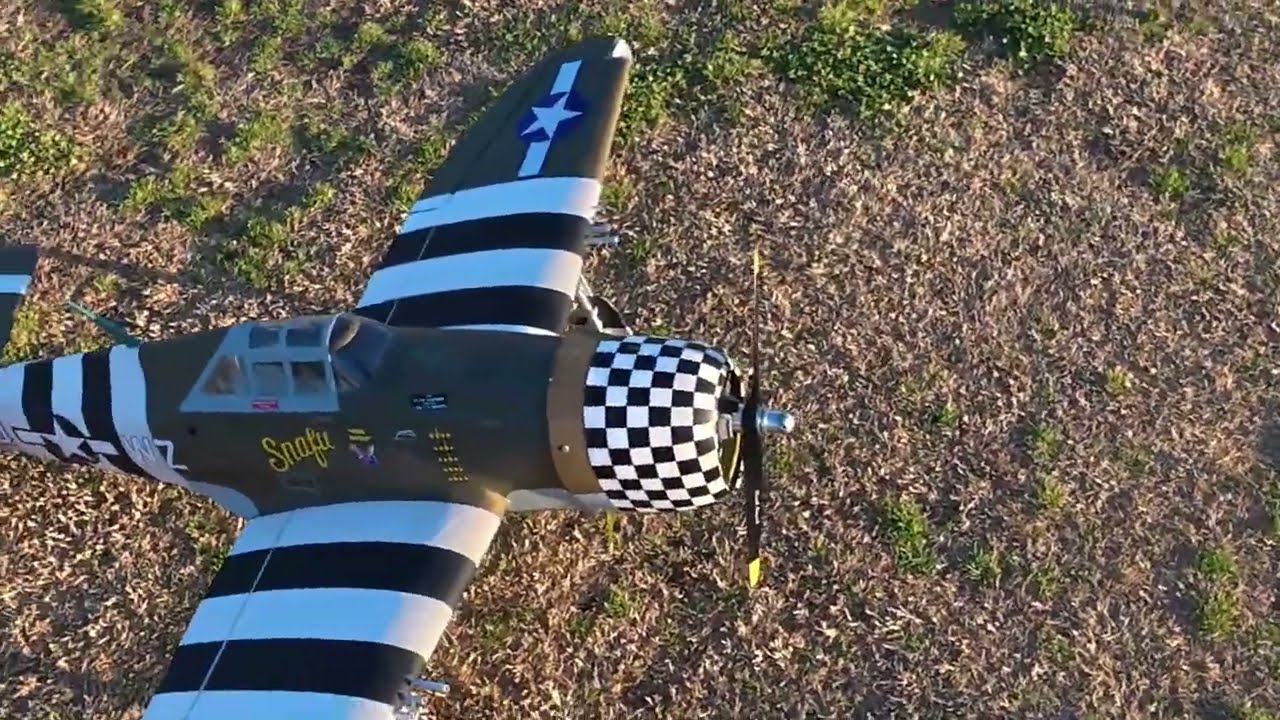 Seagull Models 20cc P 47 Snafu  20cc DLE ra