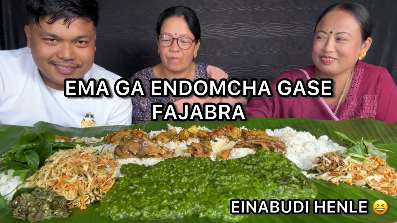 Eikhoi Ma hoiga Mukbang 😁 || Chabi thakpi 