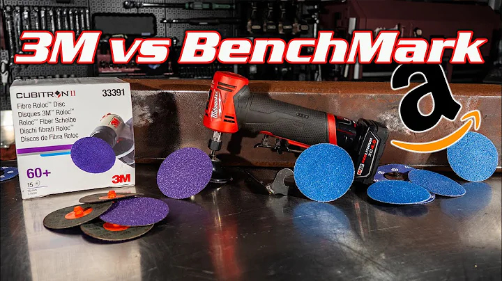 Don't Waste Your Money! 3M Cubitron vs Benchmark Abrasives 3-inch Roloc Discs on Amazon