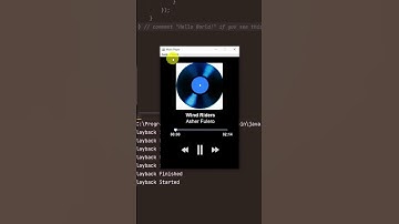 I learned a lot from making this app in Java (Music Player GUI)
