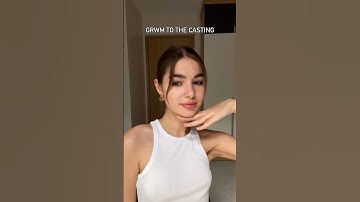 GRWM to the casting #video #modeling