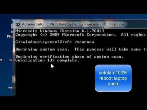 cara perbaiki windows 7 yang error