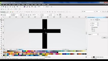 How to: make shield shape in Corel Draw