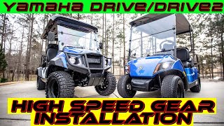 Yamaha Drive/Drive2 Schafer Solid Axle High Speed Gears Installation