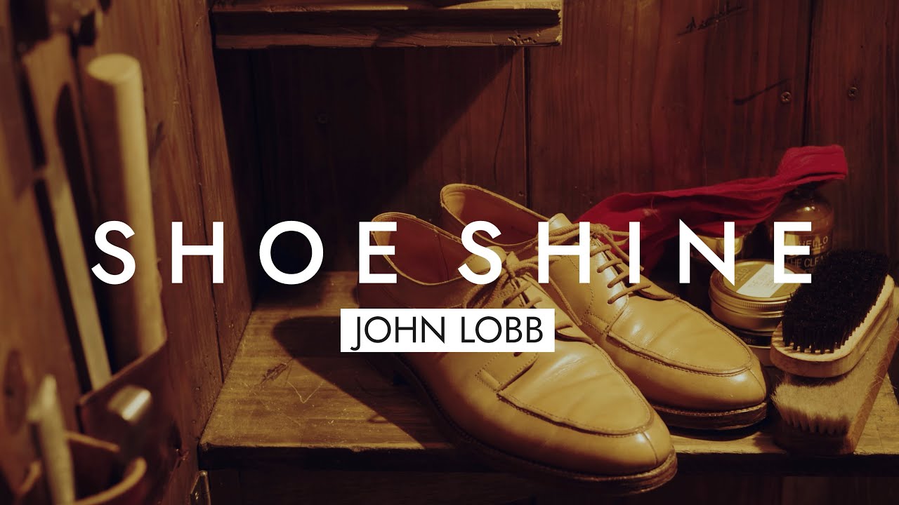 【ジョンロブ】名作バロスを磨く　靴磨き