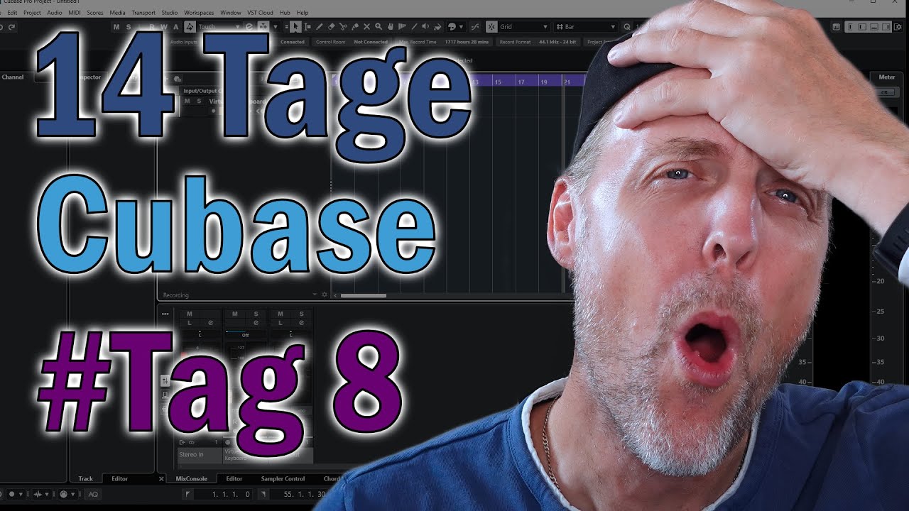 14 Tage Cubase -- Mein achter Tag - YouTube