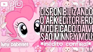𑁯⭑🌸𓍱᜔ᜏDisponibilizando o apk editor pro modificado versão Minney Mouse! (Hey Dabelle!) screenshot 5