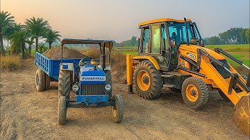 New JCB 3dx Eco Loading Mud Tractor