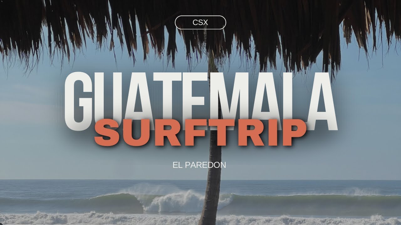1 Week Surfing in Guatemala - El Paredon Surf Contest - Beach break Surfing & Jetty Wedge!