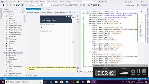 Xamarin Android 2019 -  SeekBar