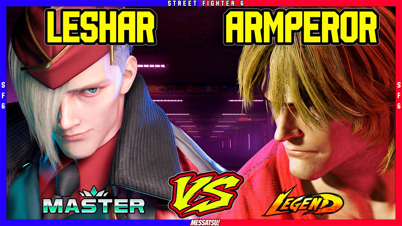 SF6 LeShar (Ed) VS Armperor (Ken)💥Messatsu!💥スト6💥Street fighter 6