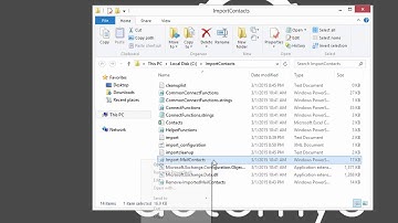 Exchange and Office 365 Mail Contact Import using PowerShell