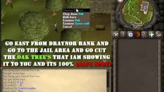 RUNESCAPE 2007 | QUICKEST AND FAST WAY TO REACH 30 WC-FM TO CUT WILLOW LOGS!