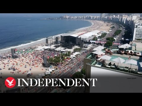 Madonna's biggest-ever concert transforms Rio's Copacabana ...