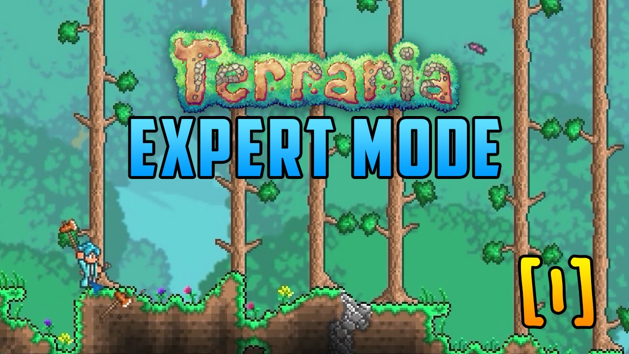 Terraria - Expert Mode | Episode 1 - Built A House Already? - YouTube