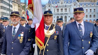 Banda Instrumental APOLINAV - DESFILE COMPLETO Personal en Retiro 2024 (4K-HD)