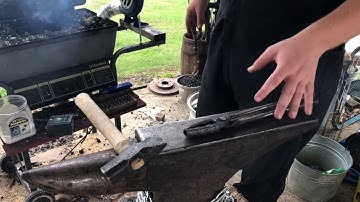 Forging Mokume Gane (Raindrop Pattern)