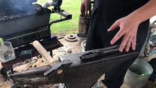 Forging Mokume Gane (Raindrop Pattern)