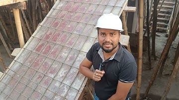 Staircase में Reinforcement कैसे लगते हैं? #staircase#reinforcement#bbs#site #construction#civilrise