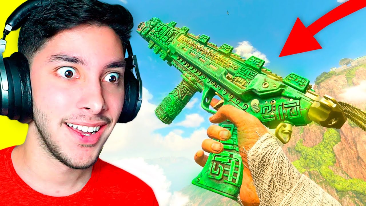 Usé una NUEVA SKIN AZTECA en WARZONE 3... - YouTube