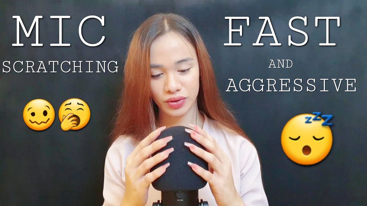 ASMR | FAST and AGGRESSIVE | Mic Scratching | No Talking - YouTube