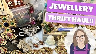 Huge Thrifted Jewellery Haul - Vintage Finds, Car Boots & Charity Shops!