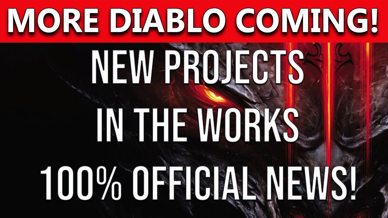 Blizzard Says Multiple Diablo Projects Are In The Works (Diablo III Switch Is Probably One)