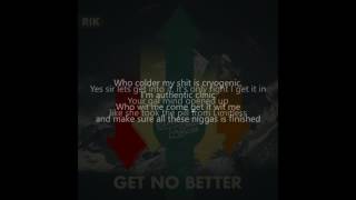 Clear Soul Forces - Get No Better (lyrics)