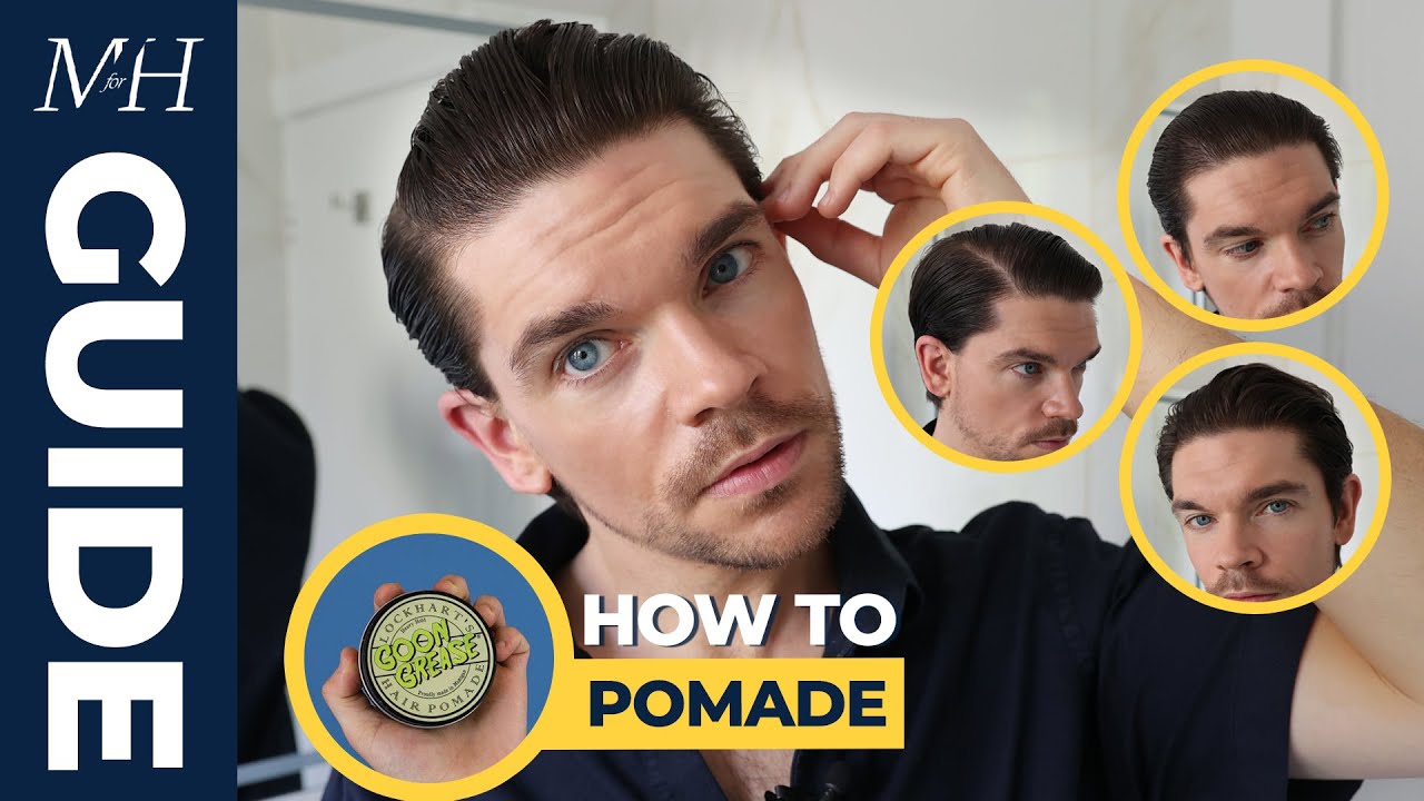 4 Men's Hairstyles Using Pomade | Hair Product Guide | Ep. 8