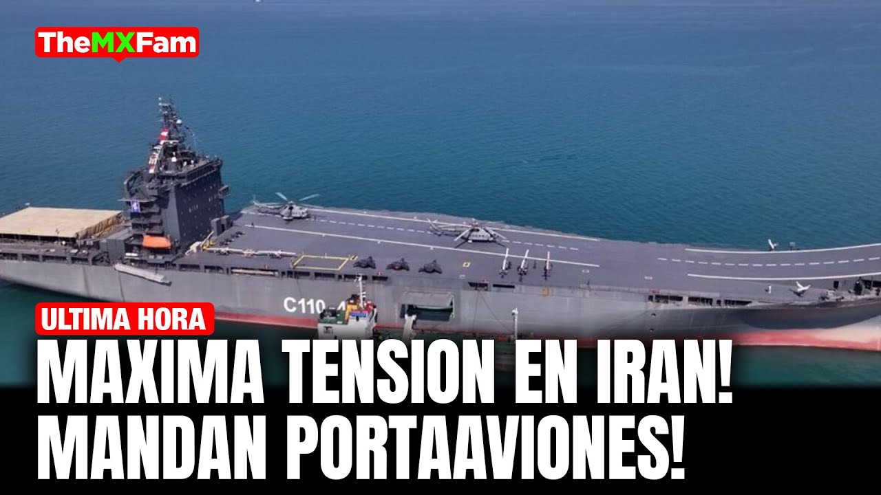 IRAN LANZA AMENAZA A EEUU POR LLEGADA DE PORTAAVIONES A MEDIO ORIENTE
