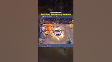 ALL 3-STAR Summoner Synergy Tharz Skill 3 | Magic Chess Mobile Legends #magicchess #mlbb