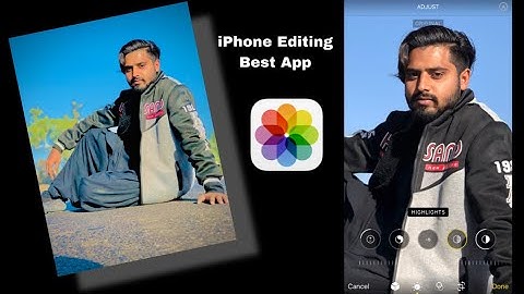 iPhone Photo Editing Step By Step in Hindi iphone vivid filter in android main iphone jaisy editing