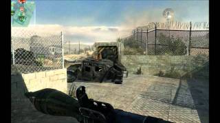 CoD MW3, 360 Spin RPG DOUBLE KILL!