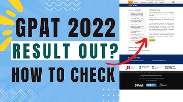 gpat 2022 result | how to check gpat result 2022