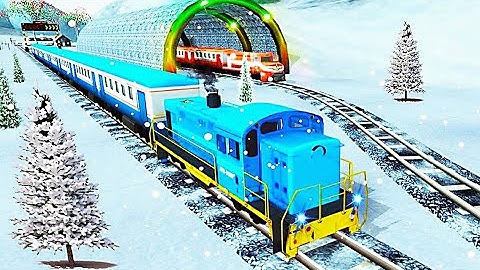 Super Metro Train Uphill Simulator Drive 3D free - Level 14