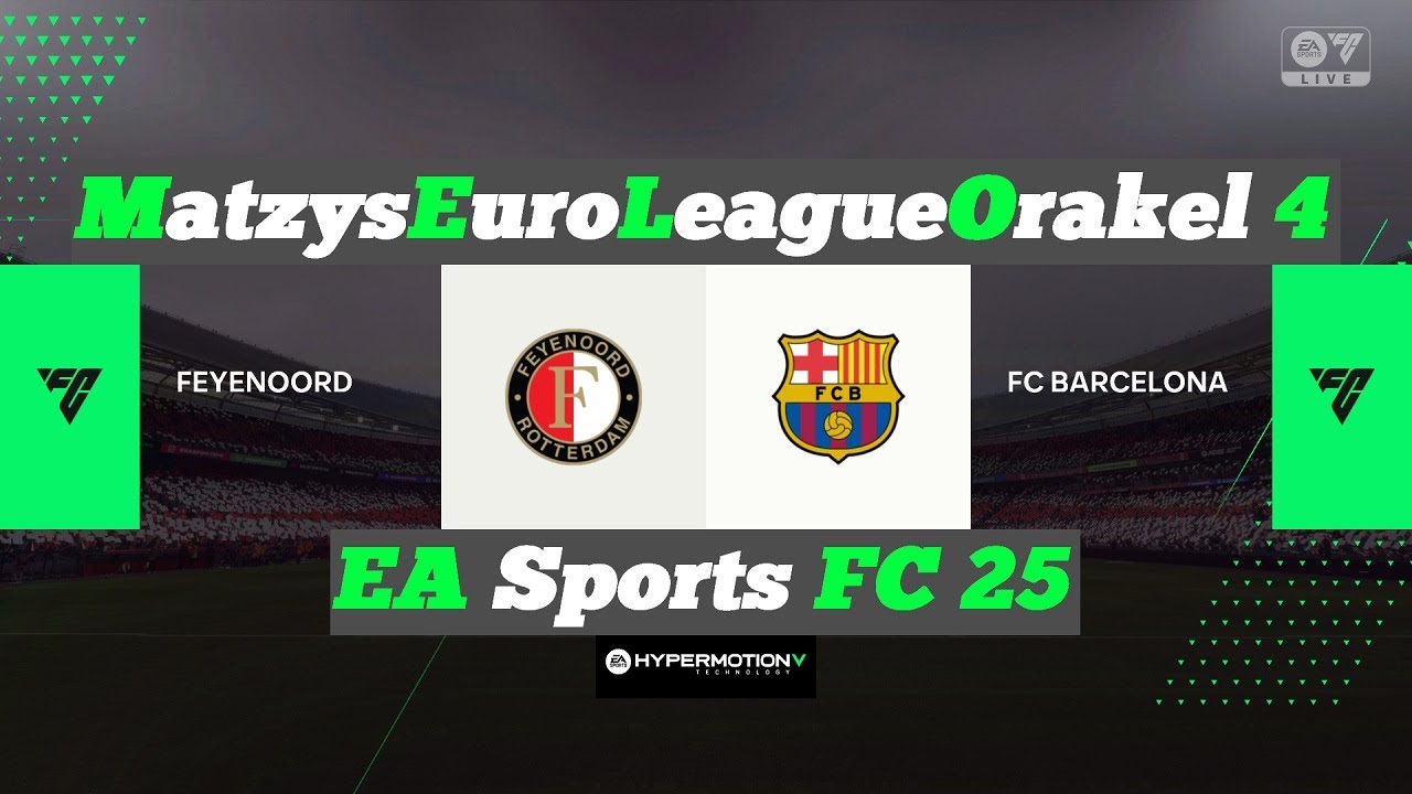 M.E.L.O. 4 ⚽ 567 Feyenoord Rotterdam vs. FC Barcelona ⚽ Spieltag 41