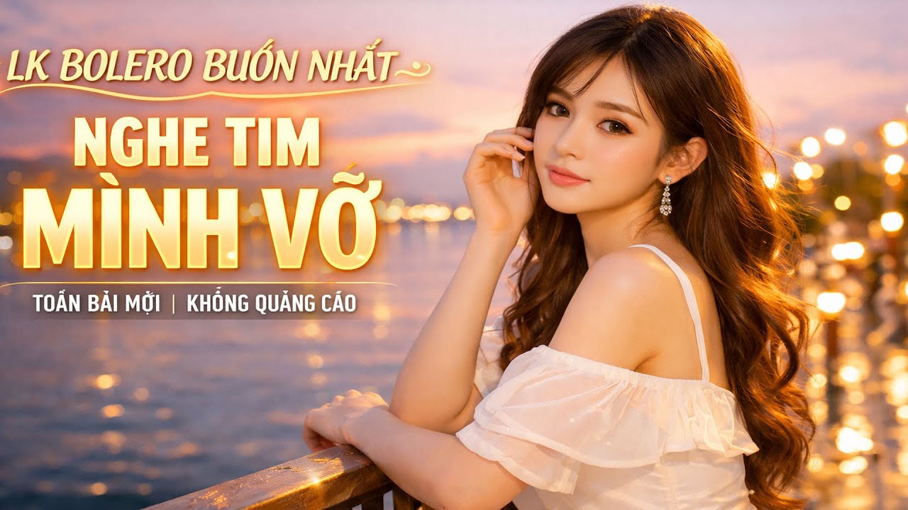 🎵 LK BOLERO BUỒN Nghe Tim Mình Vỡ | Toàn bài mới| Không quảng cáo