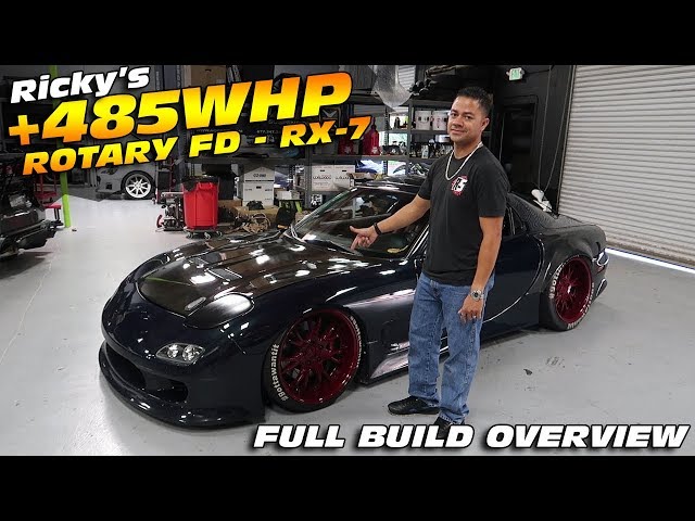 This 485whp Mazda Rx 7 Fd Build Is Awesome