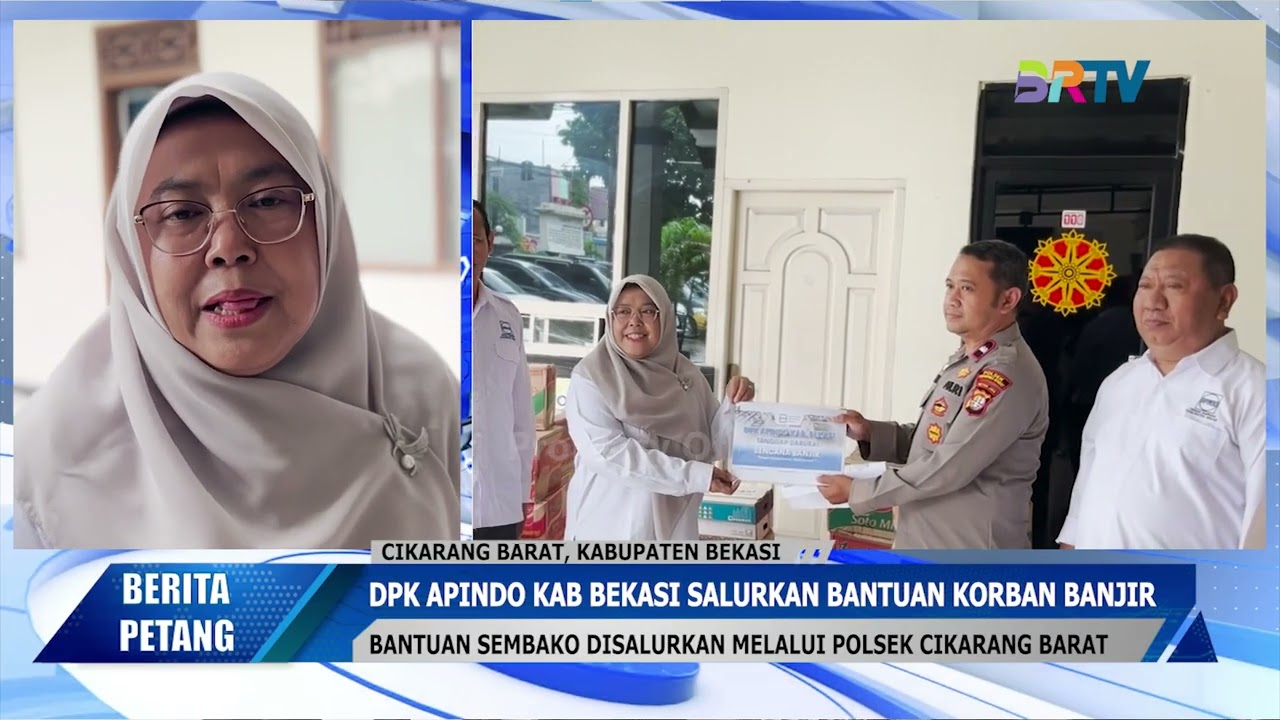 DPK APINDO KAB BEKASI SALURKAN BANTUAN KORBAN BANJIR