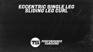 Eccentric Single Leg Sliding Leg Curl