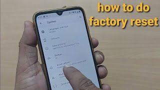 how to do factory reset on android phone screenshot 1