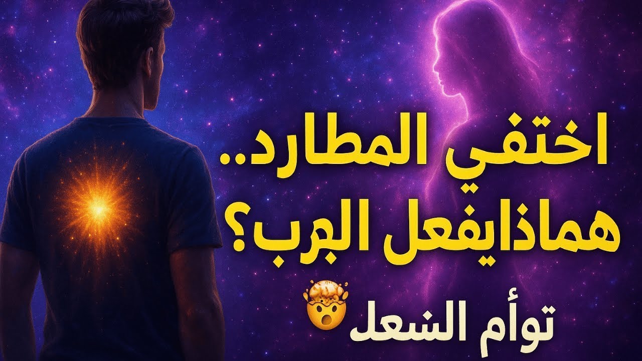 طاقة الهارب تتغير مع اختفاء المطارد… هل تتخيلي كيف يكون حاله⁉ 😱💫 توأم الشعلة